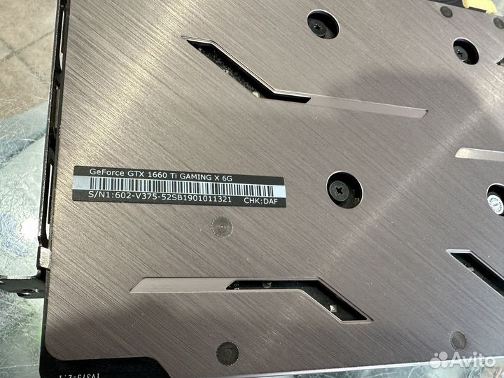 MSI GeForce GTX 1660 Ti 6GB