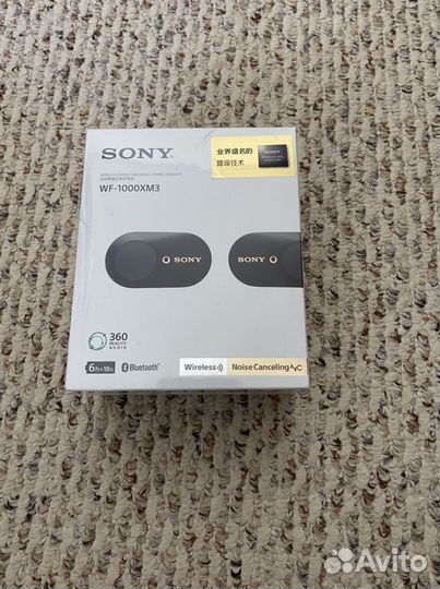 Наушники sony wf 1000xm3