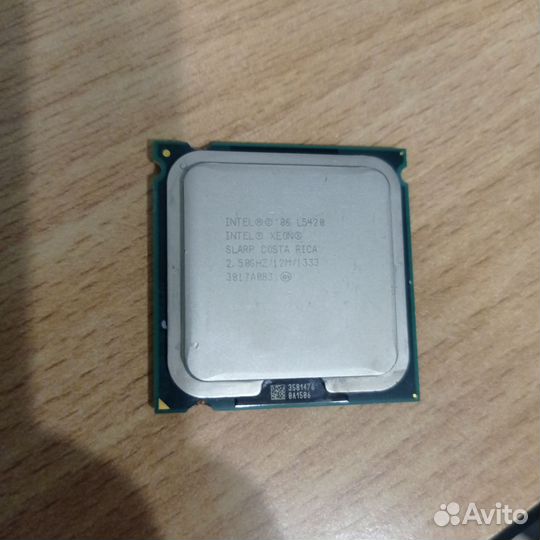 Процессор intel xeon l5420