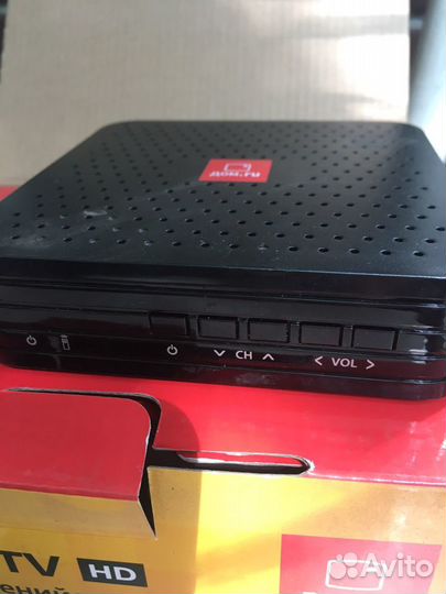 Цифровая тв приставка dom.ru