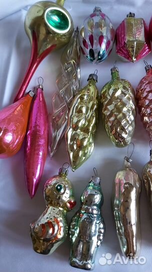 Елочные игрушки СССР