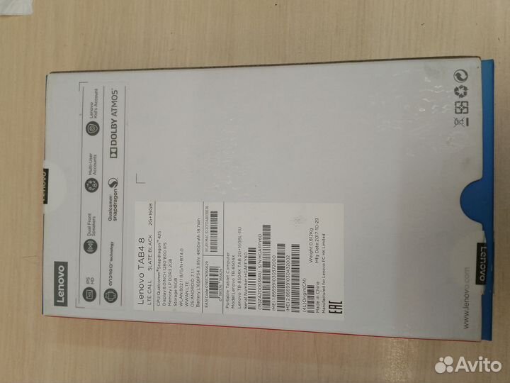 Планшет lenovo tab 4 8