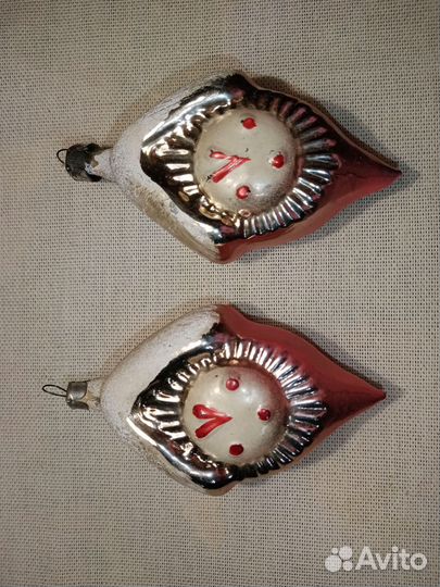 Елочные игрушки СССР