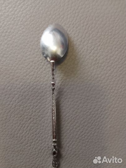 Чайная ложечка серебро