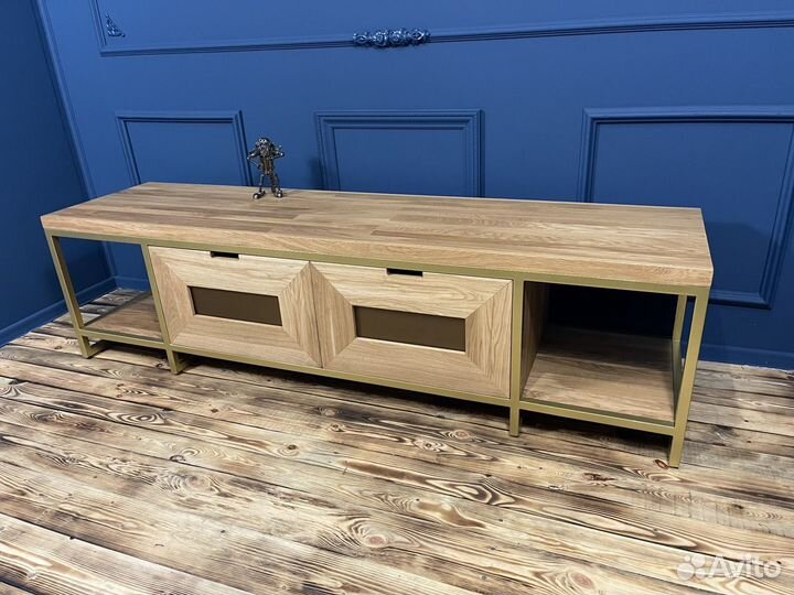 Тумба под тв в стиле лофт