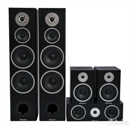 Комплект акустики MT-Power Performance black set 5