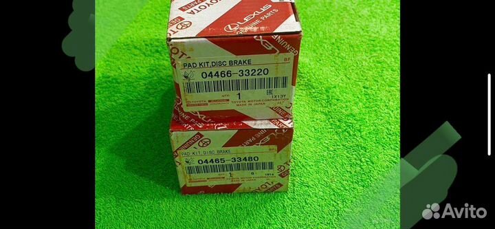 Тормозные колодки Toyota camry 70