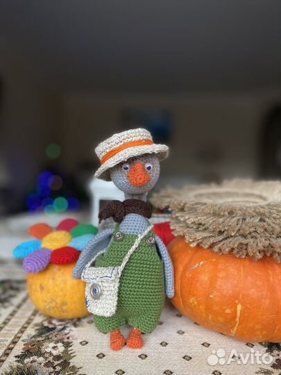 Вязаные игрушки ручной работы