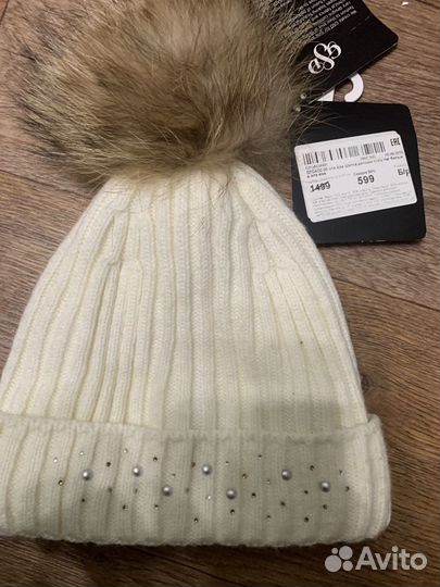 Шапка для девочки новая