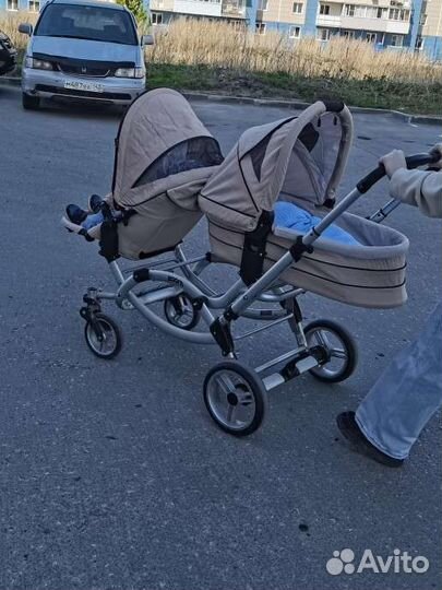 Коляска Jetem Zoom для погодок/двойни
