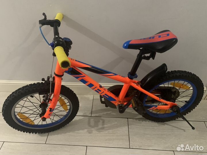 Детский велосипед бу cube kids race 160