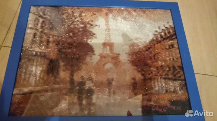 Картины из алмазной мозаики в собранном виде