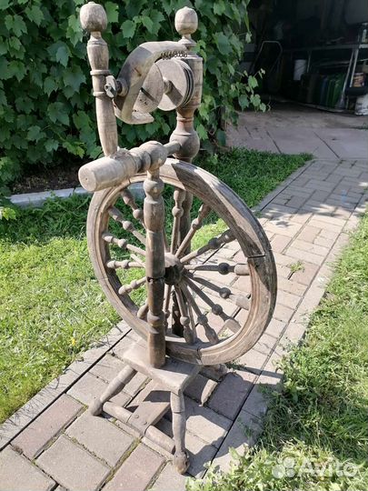 Прялка деревянная старинная
