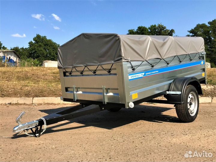 Прицеп легковой оцинкованный 2.5х1.3х0.5