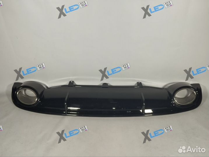 Диффузор заднего бампера Audi A7 A 7 RS7 дорест