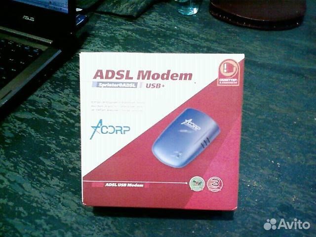 Продается новый adsl USB modem Acorp Sprinter