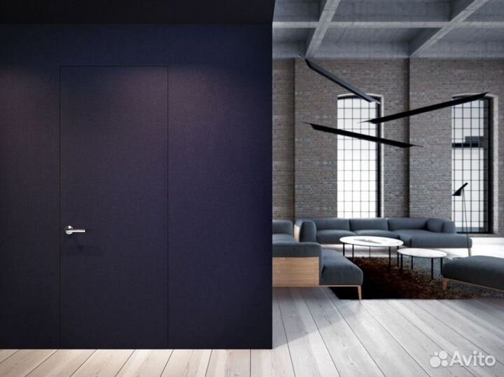 Дверь скрытая, под отделку