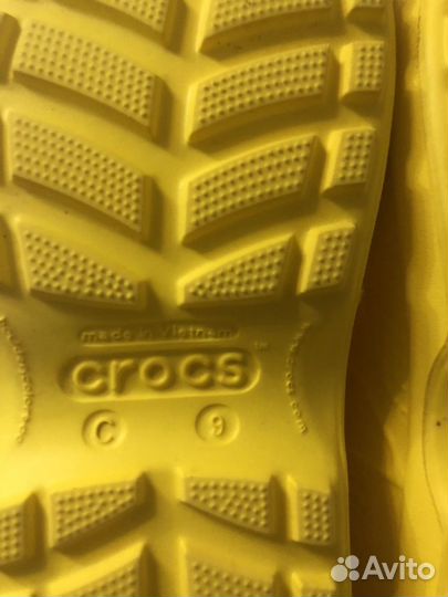 Сапоги Crocs c6, c9