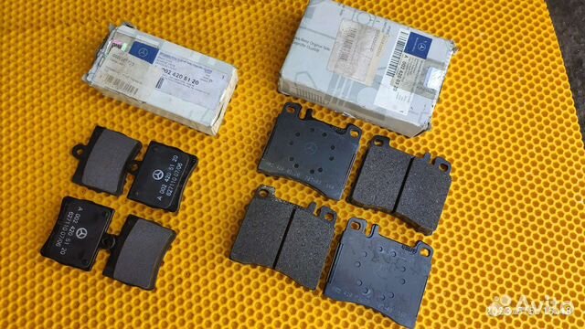 Тормозные колодки W140 W202