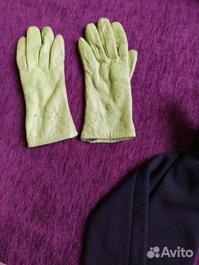 Перчатки, варежки натуральные