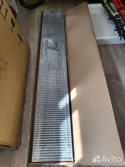 Внутрипольный конвектор techno новый