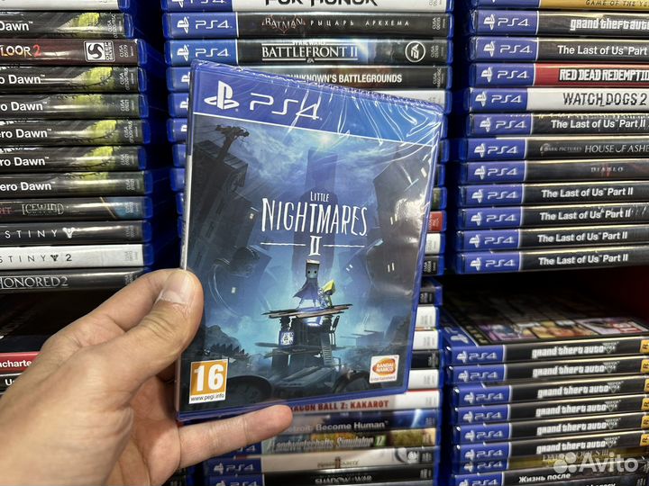 Little nightmares 2 ps4 диск новый