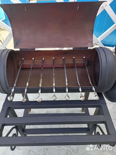 Мангал, коптильня, барбекю