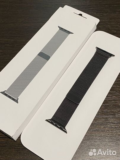 Apple Watch Graphite Milanese Loop оригинальный