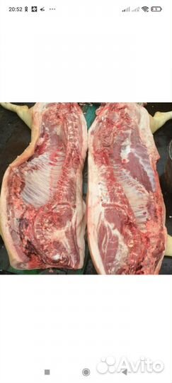 Мясо свинины домашнее