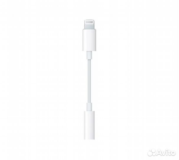 Адаптер-переходник Apple Lightning - mini jack 3.5