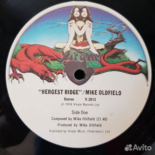 Пластинка Mike Oldfield Hergest Ridge