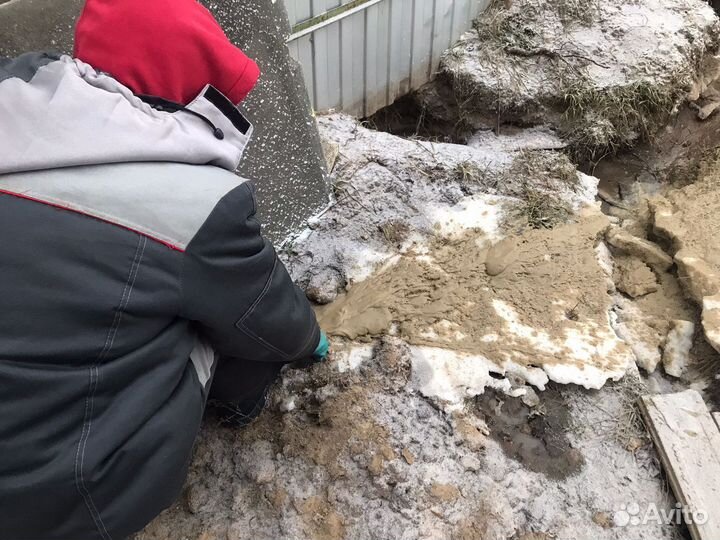 Чистка скважин, ремонт скважин. Замена насоса