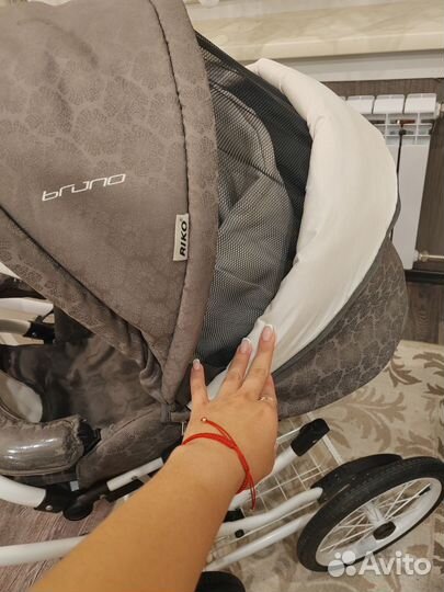 Коляска 2 в 1 эко кожа