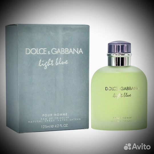 Dolce gabbana light blue pour homme