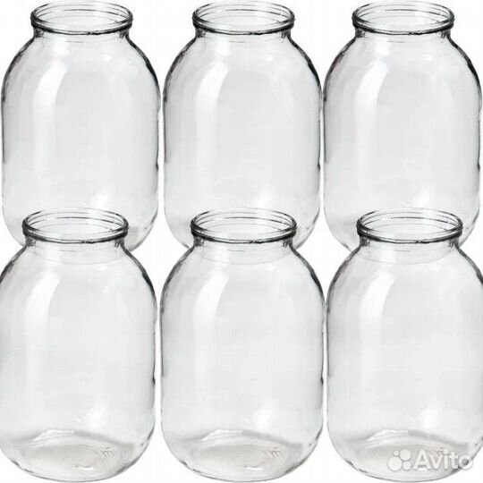 Стеклянная банка 3л