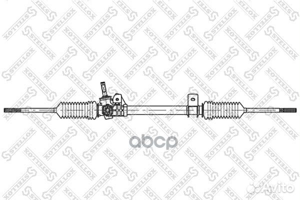 00-35029-SX рейка рулевая мех-ская 52209 Renau
