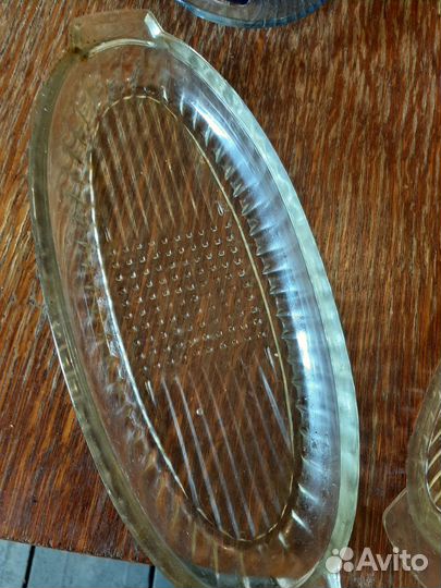 Селедочница стекло СССР