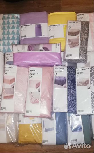 Простыни Икея новые, комплекты