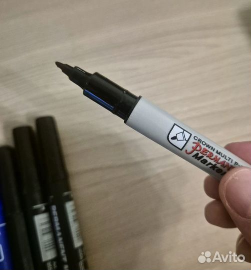 Фломастеры и маркеры, разные, 7 шт