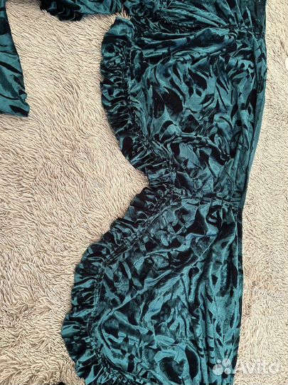 Шторы бархатные бу, портьеры с ламбрекеном