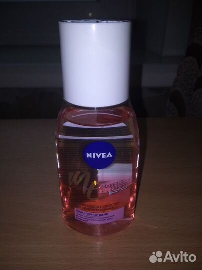 Двухфазное средство для снятия макияжа Нивея новое