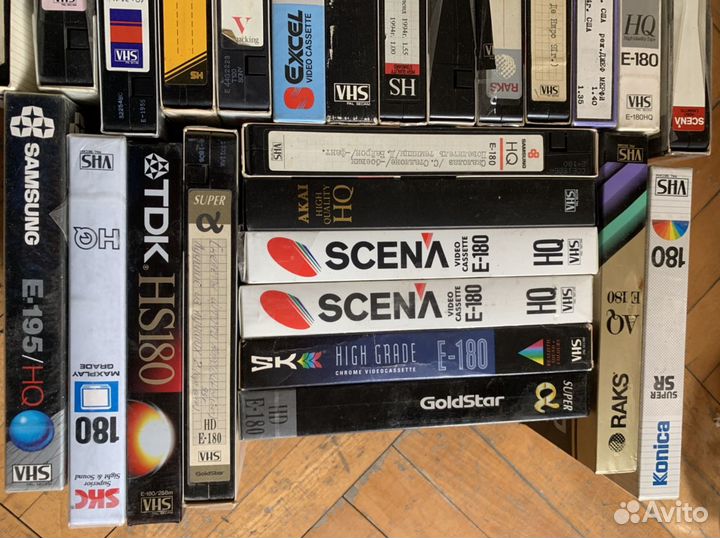 Видео Кассеты VHS с фильмами Винтаж