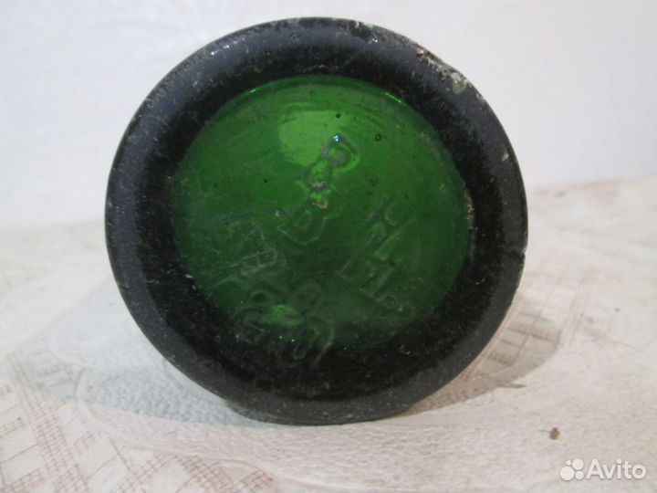 Стекло до 1917 г. бутылка. Ваза.антиквариат