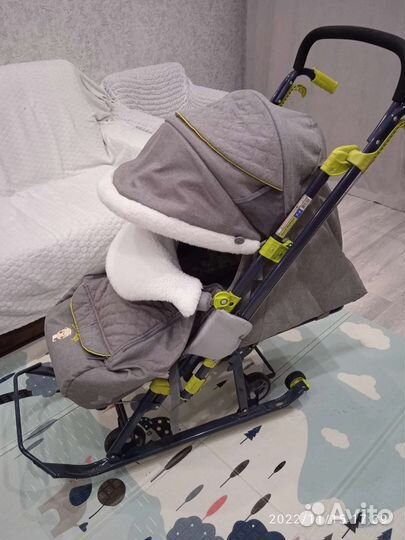 Коляска санки