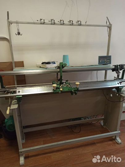 Плосковязальная машина. Полуавтомат. 10 класс