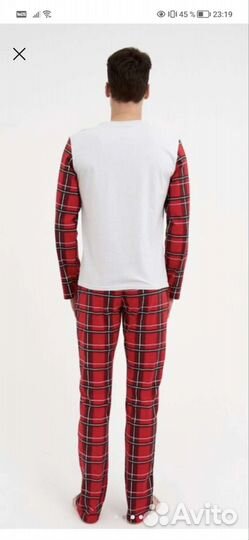 Пижама мужская новогодняя