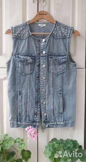 Джинсовая жилетка OVS 42-44 р-р