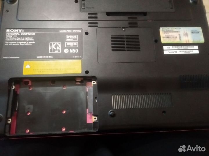 Ноутбук sony vaio i3 на разбор