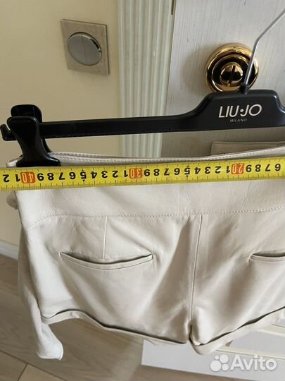 Шорты женские кожаные LIU JO