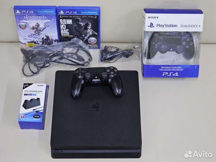 Sony PlayStation 4 Slim 1TB (рст+гарантия)